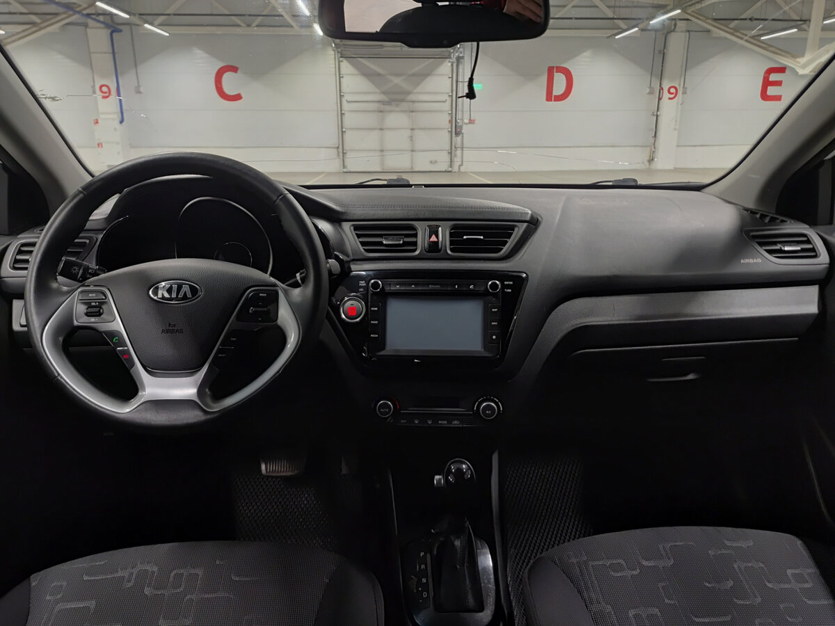 Kia Rio III Рестайлинг, 2016 Фото №14