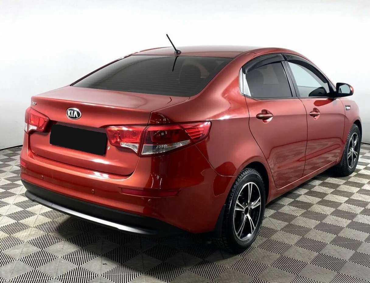 Kia Rio, 2016 Фото №5