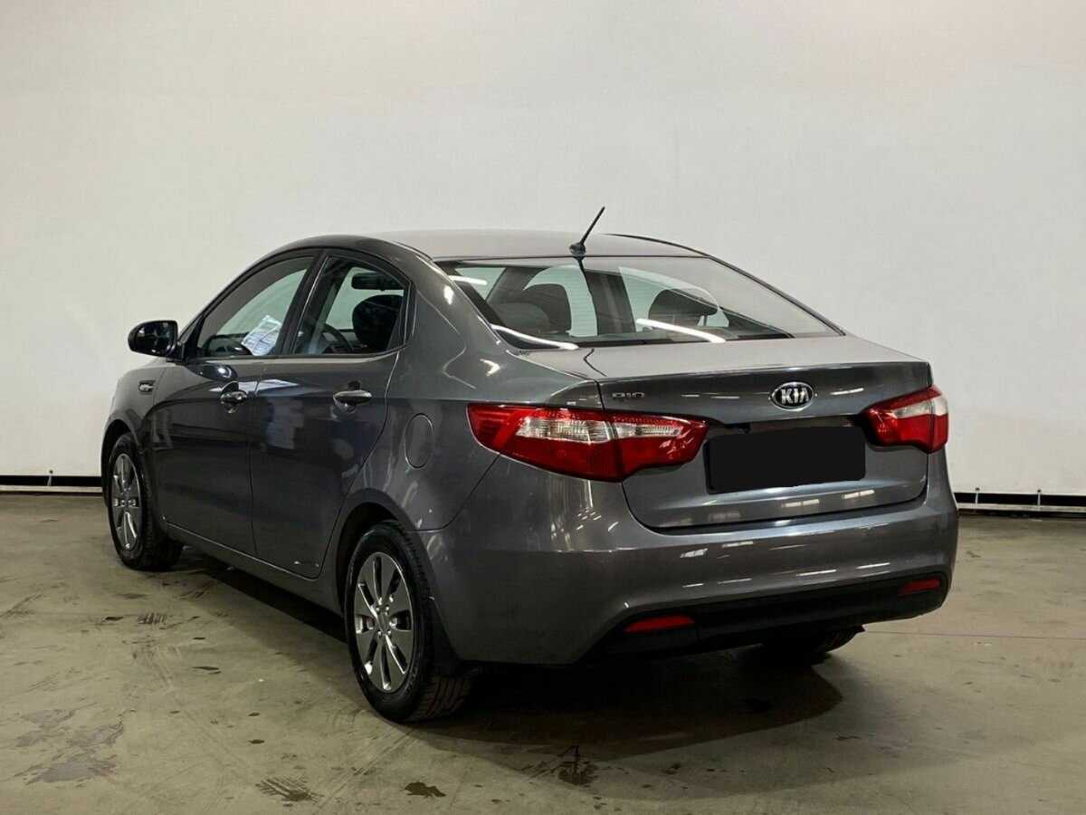 Kia Rio 5-speed, 2014 Фото №7