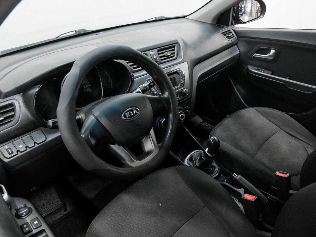 Kia Rio 5-speed, 2012 Фото №14