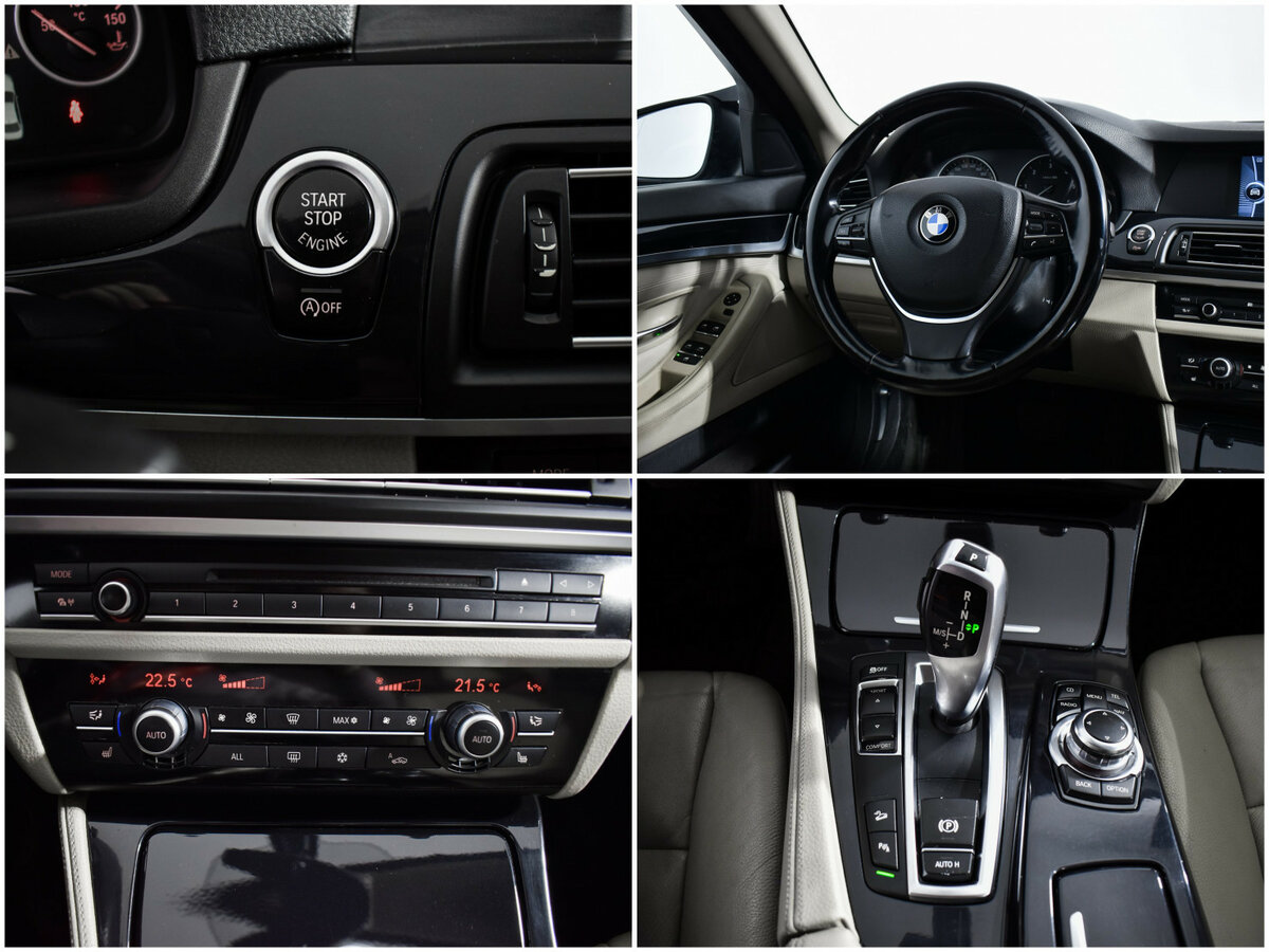 BMW 5 серии 530d xDrive VI (F10/F11/F07), 2012 Фото №15